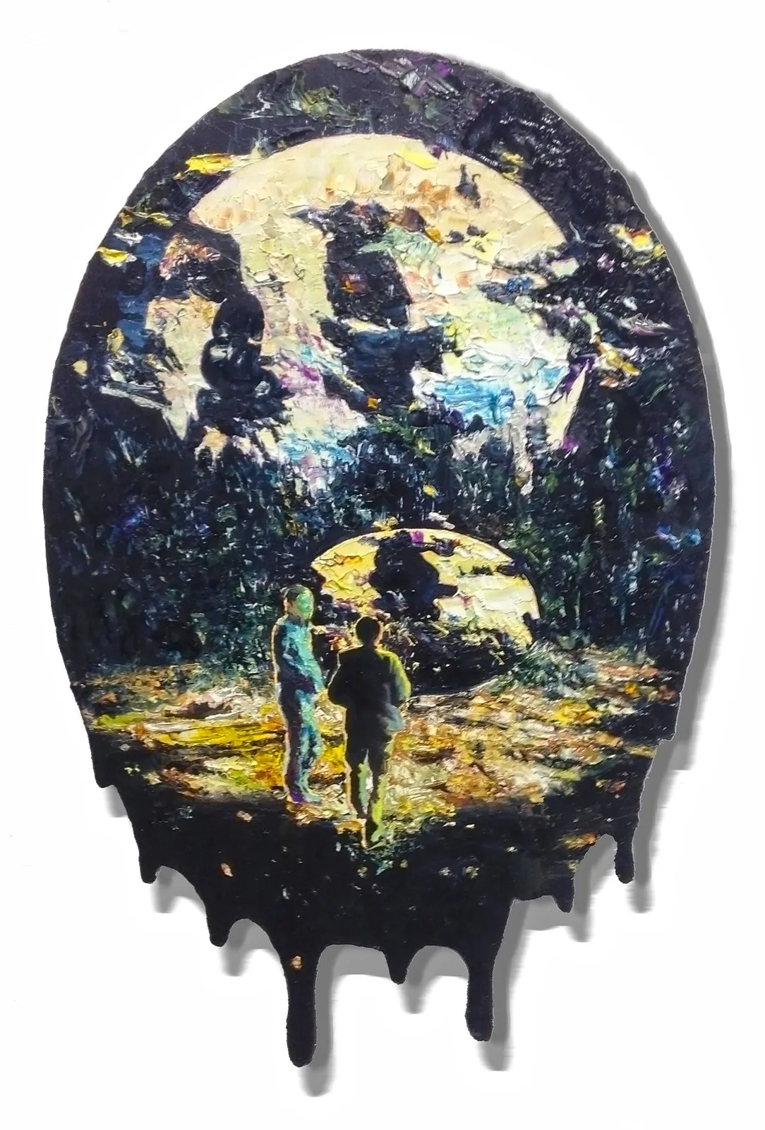 Exploring the nearby hills with a dose of imagination; learning to live in a world of ruins.
